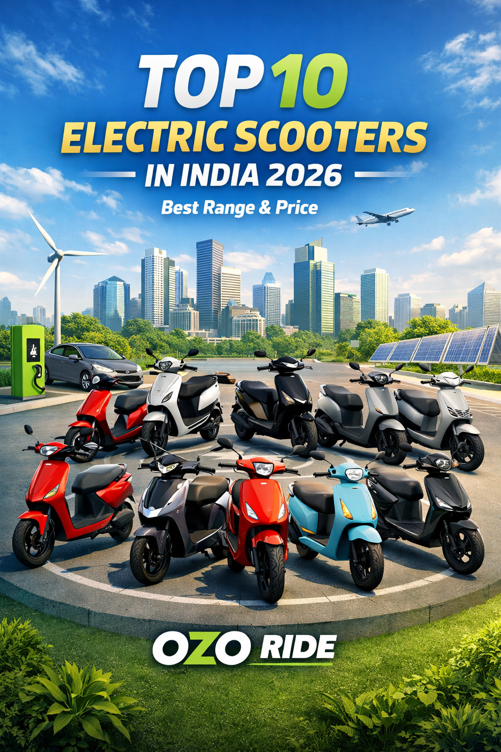 Top 10 Electric Scooters in India 2026 (Best Range & Price)